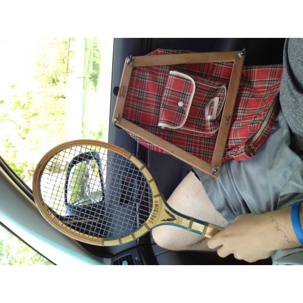 1920 Spalding park pace setter vintage tennis racket