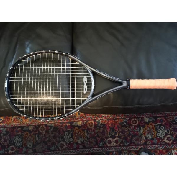 PRINCE 03 SILVER 118 TITANIUM TUNGSTEN TENNIS RAQUET